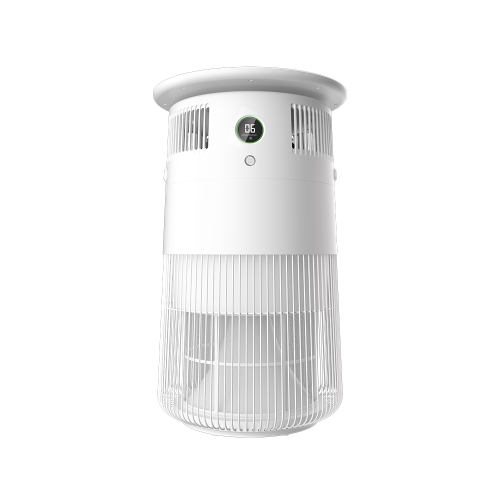 White product render of the Airdog P50 Pet; not an independent performance photograph.