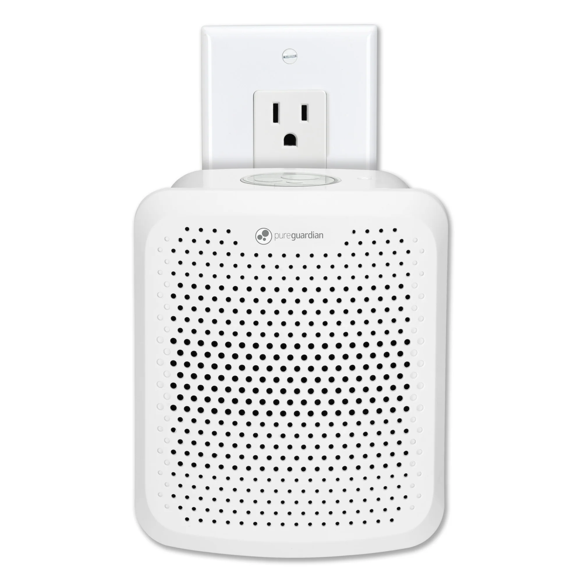 Un purificatore a spina PureGuardian AP201 bianco, mostrato nell'offerta esatta da AP201W-04 quattro unità