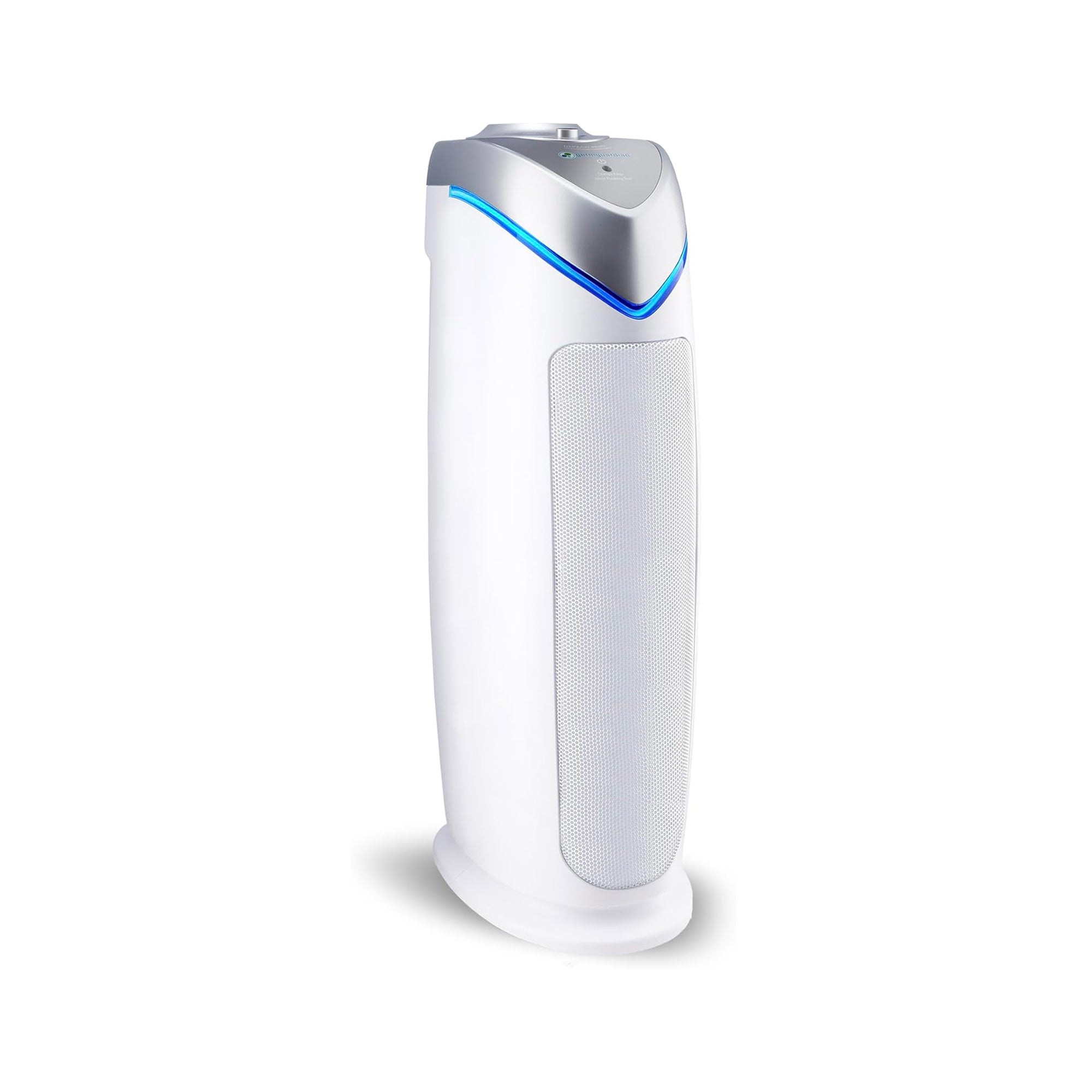 Purificatore d’aria a torre bianco GermGuardian AC4825 22-inch, mostrato nell’immagine ufficiale della pagina prodotto