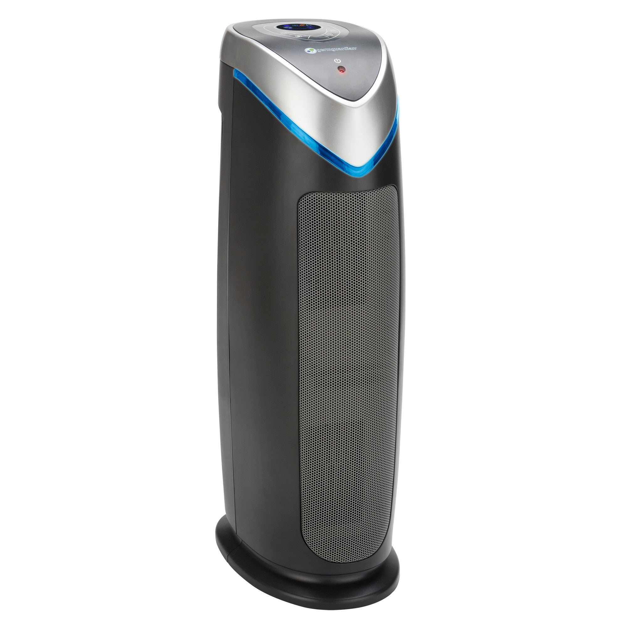 Purificador de torre digital negro GermGuardian AC4870 22-inch en la imagen de la página del producto de Guardian Technologies