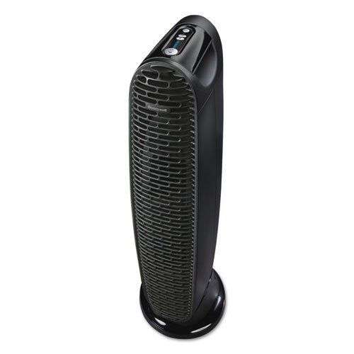 Black Honeywell QuietClean oscillating tower purifier shown on the official HFD230BV1 offer page.