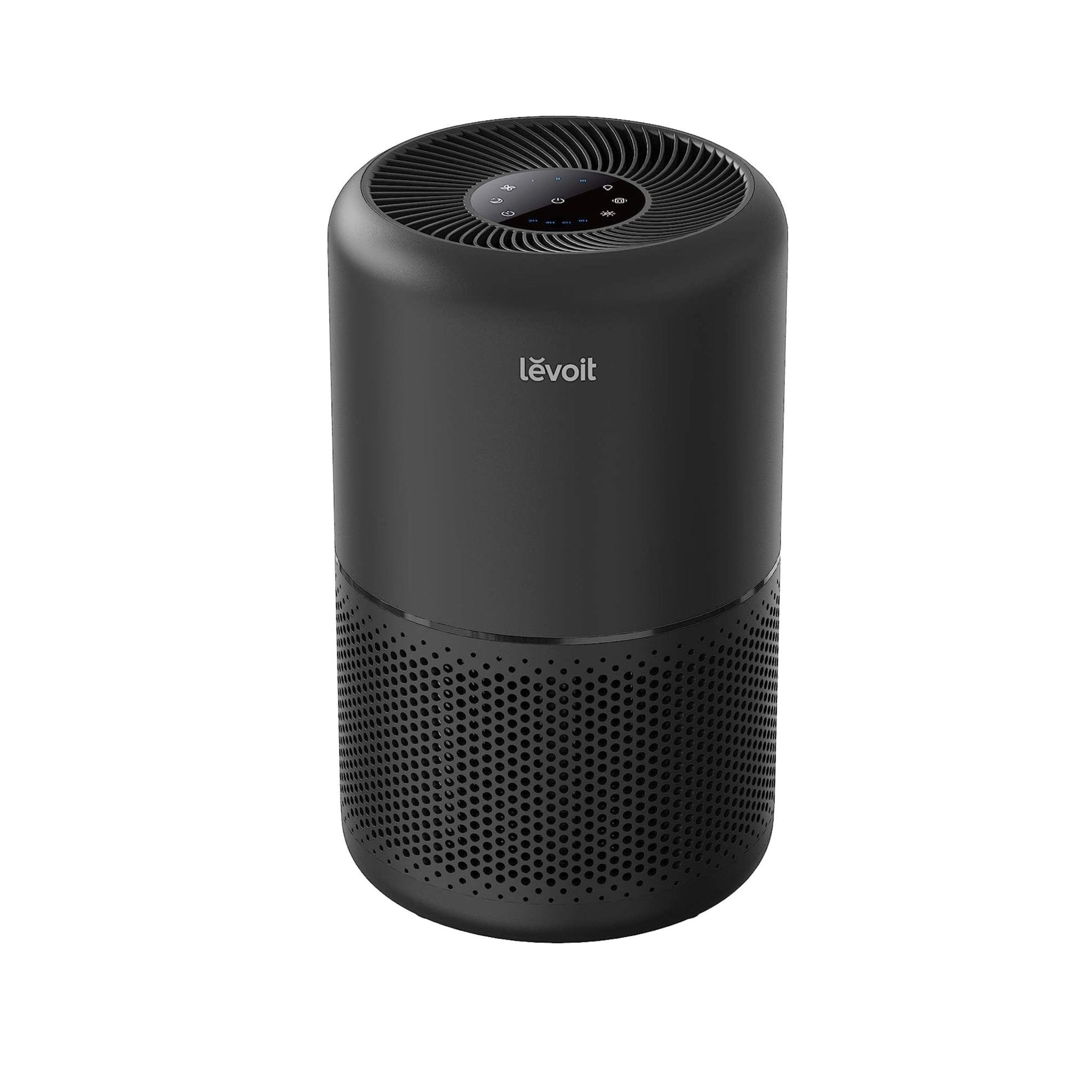 Levoit Core 300-P in its black finish, shown in an official manufacturer render